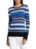 Lauren Ralph Lauren Striped Long-sleeve Sweater