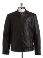 Marc New York Grant Leather Moto Jacket