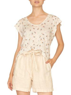 Sanctuary Smart Creation Ruby Flutter Scoop Tee