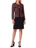 Tahari Arthur S. Levine Boucle Skirt Suit