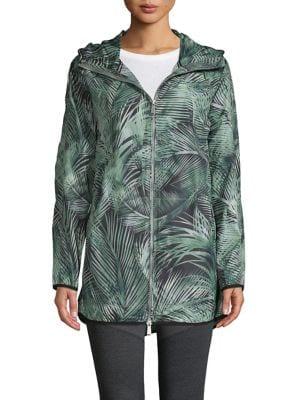 Calvin Klein Performance Lightweight Frond-print Jacket
