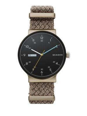 Skagen Ancher Day-date Nato Strap Watch