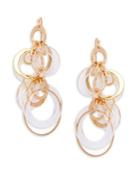 Design Lab Lord & Taylor Multi-circle Link Drop Earrings