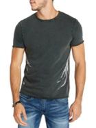 Buffalo David Bitton Tola Acid-wash Graphic Tee