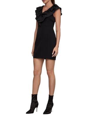 Bcbgmaxazria Ruffled Bodycon Dress