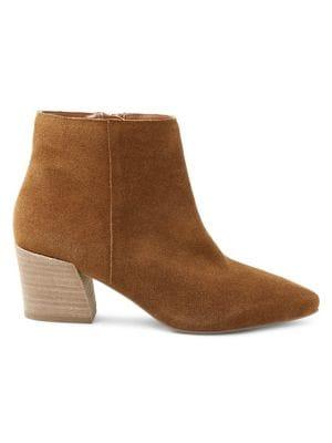 Kensie Leyton Point-toe Suede Booties