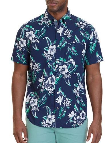 Nautica Classic-fit Floral Print Shirt