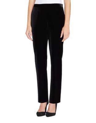 Tahari Arthur S. Levine Petite Rebecca Velvet Pants