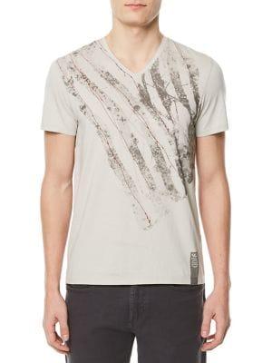 Buffalo David Bitton Tusa V-neck Tee