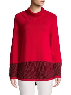 Calvin Klein Cowl-neck Knit Sweater