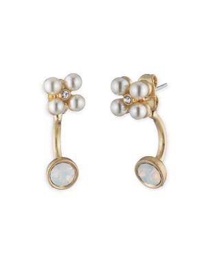 Lonna & Lilly Faux Pearl Floater Earrings