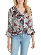 Jessica Simpson Bronwyn Button Up Blouse