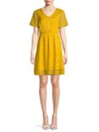 Vero Moda Printed V-neck A-line Dress