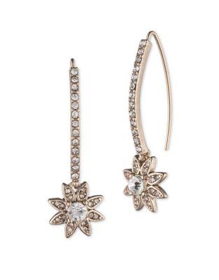 Marchesa Star Crystal Drop Earrings