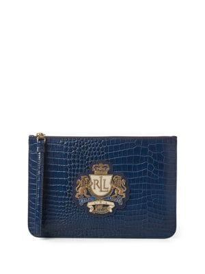 Lauren Ralph Lauren Textured Wristlet