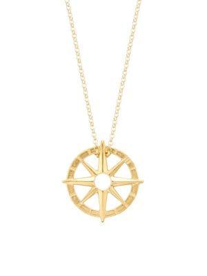 Dogeared North Star Goldplated Sterling Silver Necklace