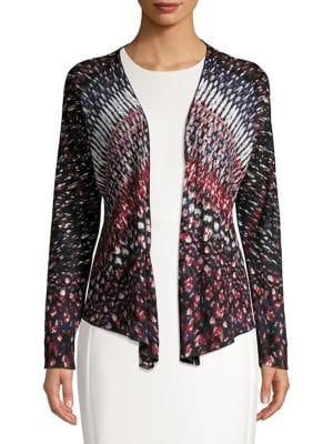 Nic+zoe Grace Printed 4-way Cardigan