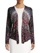 Nic+zoe Grace Printed 4-way Cardigan