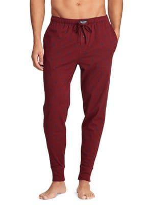 Polo Ralph Lauren Printed Cotton Jogger Pants