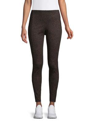 Premise Leopard-print Ankle-length Pants