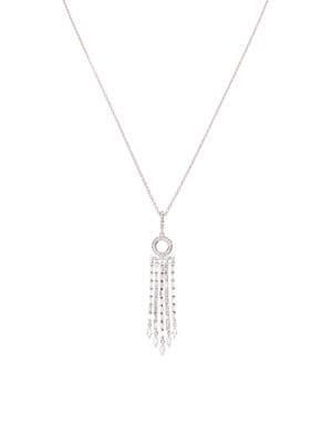 Nina Shiloh White Crystal Necklace