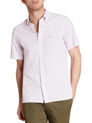 Brooks Brothers Red Fleece Textured Button-down Shirt