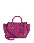 Diane Von Furstenberg Large Leather Satchel Bag