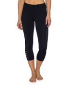 Betsey Johnson Bodycon-fit Cropped Leggings