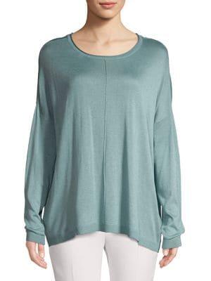 Vero Moda Long-sleeve Dropped-shoulder Top