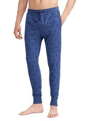 Ralph Lauren Pony-print Cotton Joggers