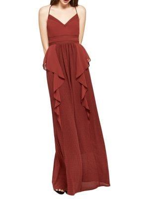 Bcbgeneration Mixed-media Maxi Dress