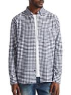 French Connection Checkered Cotton Casual Button-down Shirt
