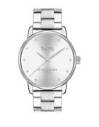 Coach Linked Stainless Steel Bracelet Watch