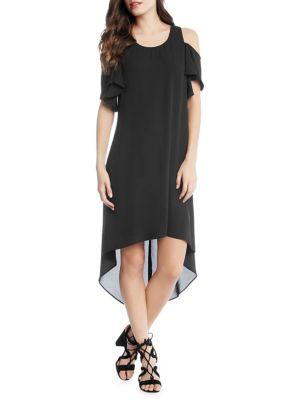 Karen Kane Cold-shoulder Hi-lo Dress