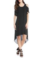 Karen Kane Cold-shoulder Hi-lo Dress