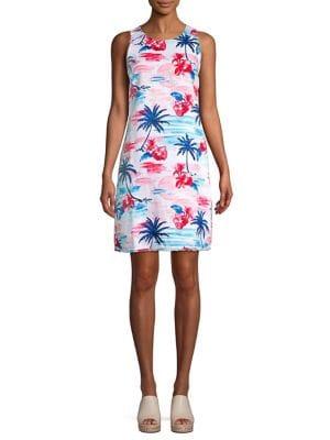Tommy Bahama Tropical Linen Shift Dress