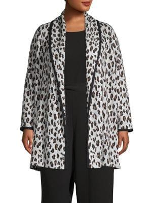 Calvin Klein Leopard-print Cardigan