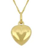 Sonatina 18k Yellow Gold Heart Charm Necklace