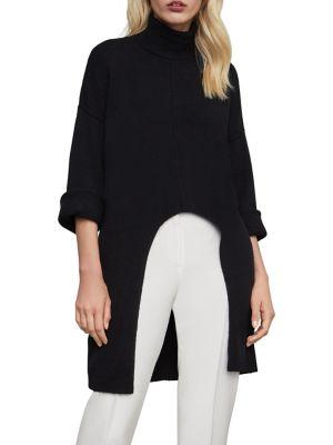 Bcbgmaxazria Cutout Cotton-blend Sweater