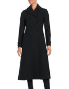 Kate Spade New York Double-breasted Wool-blend Coat