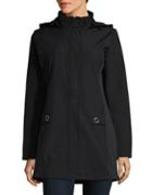 Weatherproof Plus Faux-fur Lined Hooded Coat