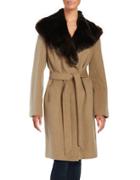 Jones New York Oversized Faux Fur Coat