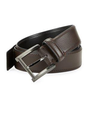 Calvin Klein Pebbled Leather Belt