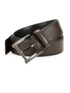 Calvin Klein Pebbled Leather Belt