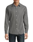 Selected Homme Checkered Cotton Button-down Shirt