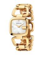 G-gucci Collection Goldtone Gold Pvd Stainless Steel Watch