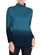 Nic+zoe Ombre Mockneck Top