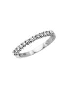 Lord & Taylor 14 Kt. White Gold And 0.5 Tcw Diamond Band