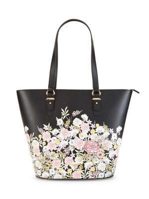 Karl Lagerfeld Paris Ellie Floral Tote Bag