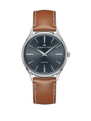 Hamilton Jazzmaster Leather Watch